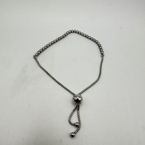 Pandora Rhinestone and adjustable tennis bracelet! - Picture 6 of 13